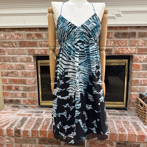 Y2K 100% silk Max & Cleo VTG cocktail dress / size 4 / Like New Condition - Picture 1 of 15